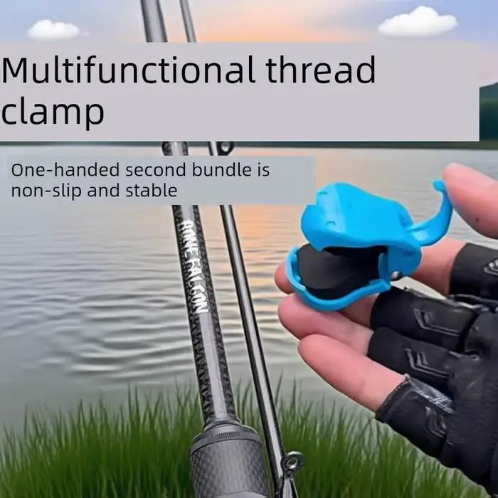 Support canne à pêche anti-dérapant clips rapide 2/4/10 pièces accessoires pêche fixation canne