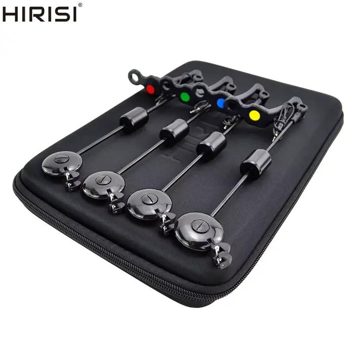 Set d'indicateur de touche lumineux LED pour la pêche à la carpe, avec hanger swinger et