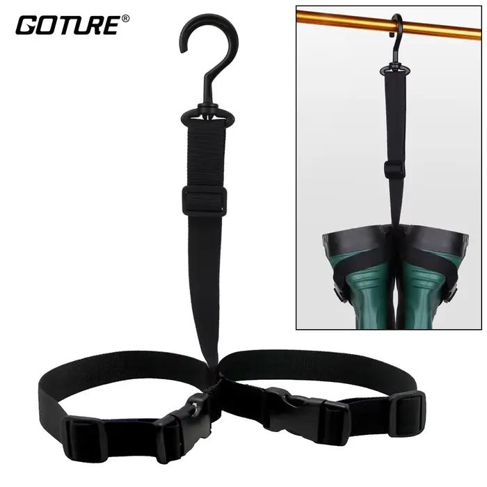 Porte-bottes séchage waders pêche Goture support séchoir équipement waders poitrine hanches bottes pluie