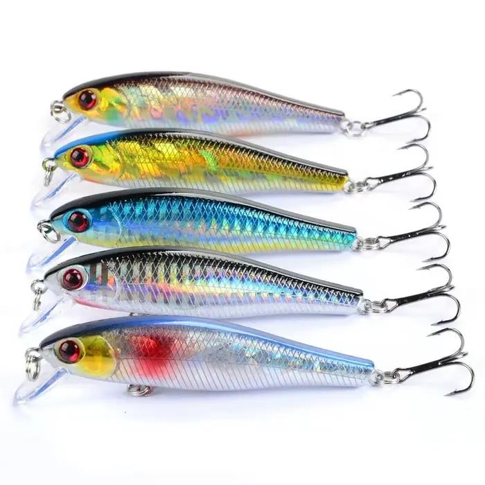 Leurre minnow coulant japonais 8.5cm 9.2g jerkbait pour pêche du brochet et black bass professionnel