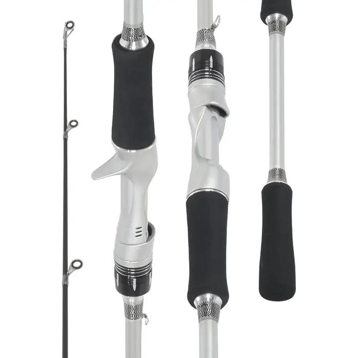 Canne à pêche carbone BAKAWA M Power 1.8m 1.65m spinning casting pour la pêche de la carpe et leurres