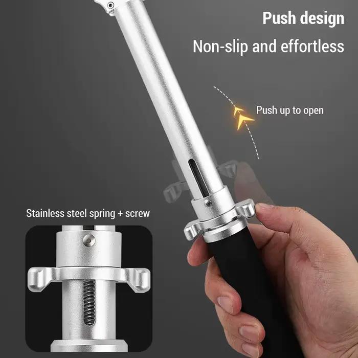 Pince à lèvres pour poisson avec pèse-poisson intégré et dragonne en alliage d'aluminium accessoire pêche