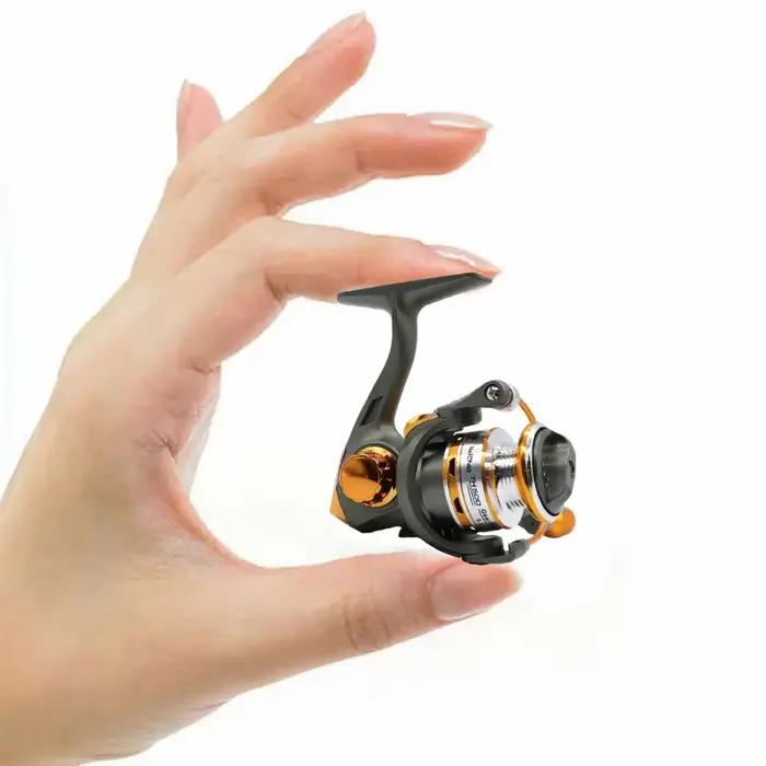 TH Ice Fishing Reel Ultralight Small Spinning Reel Fly Fishing Line Wheel Carp S