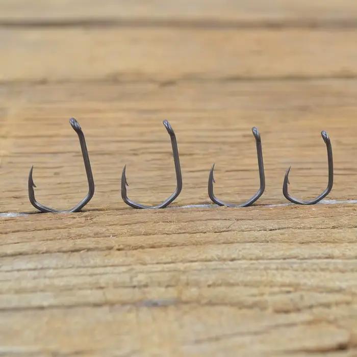 Hameçons de pêche à la carpe Hirisi en acier haute teneur en carbone, avec revêtement PTFE