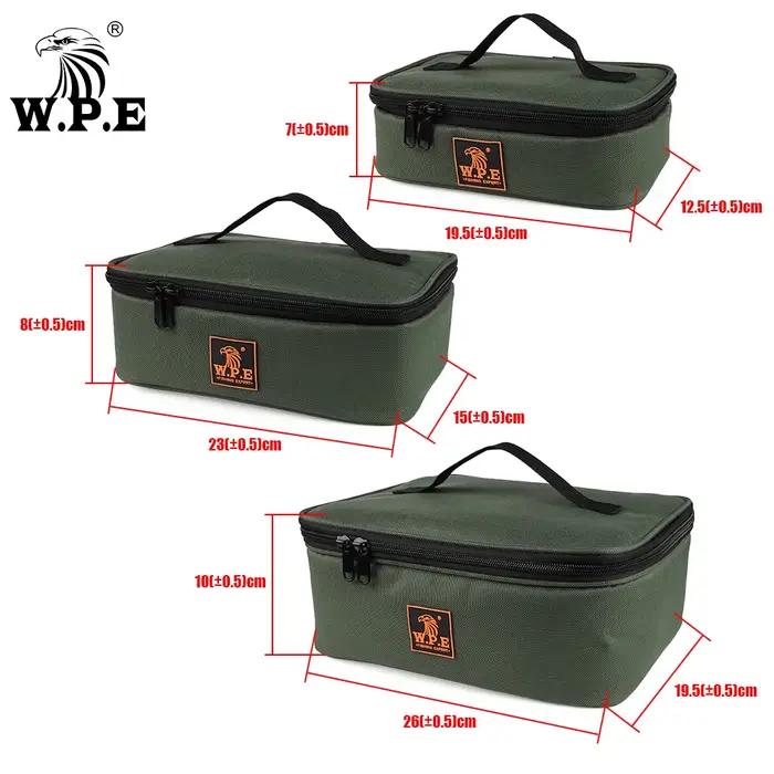 Sac de pêche carpe W.P.E multifonction 600D PVC oxford pour moulinets lignes leurres outils