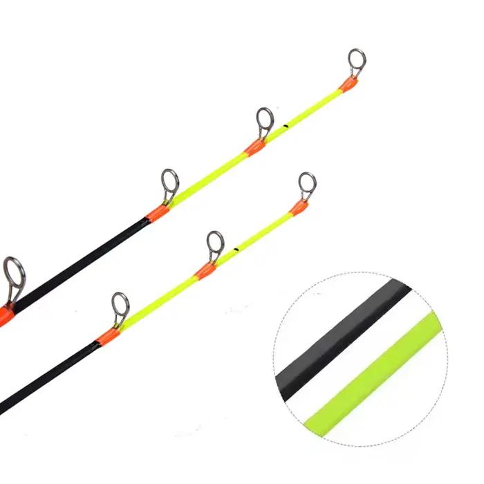 Canne pêche hiver enfant 61 cm carbone pour carpe et crevette en raft spinning
