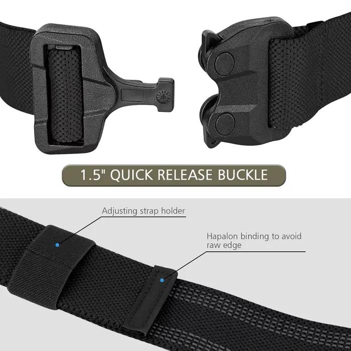 Sangle cuisse tactique KRYDEX avec boucle rapide pour holster de pêche et équipement
