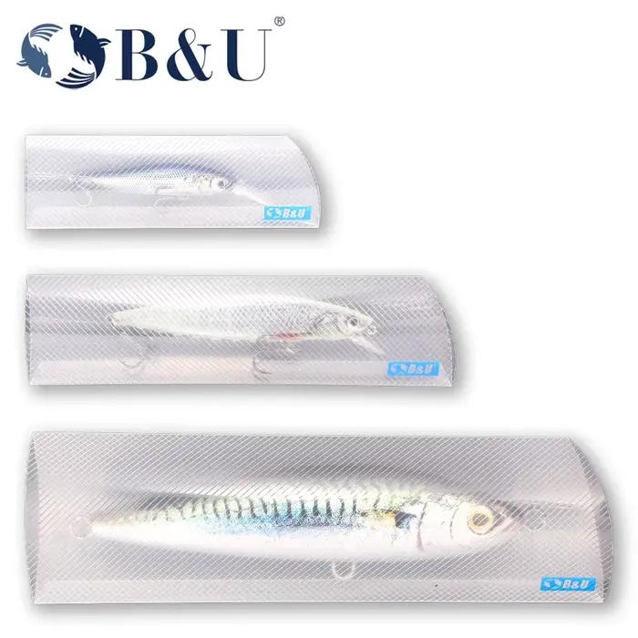 Porte-leurres pour leurres durs et souples - Sac de rangement multi-poches pour pêche eau douce et mer