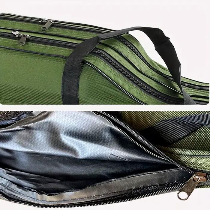 Sac à dos de pêche Oxford 3 couches 122/152/182cm pour cannes et accessoires de pêche extérieur