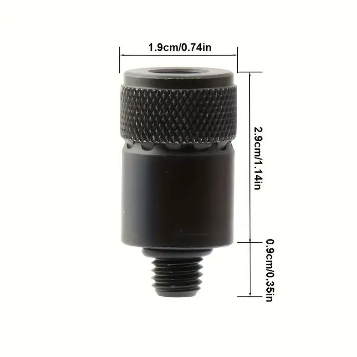 Support magnétique pour canne à pêche en alliage aluminium avec adaptateur rapide M3/8 pour alarme de touche
