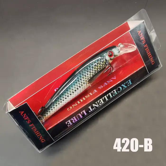 Leurre de pêche 13g minnow coulant coloré - 1 ou 3 pièces - appât artificiel accrocheur pour carnassiers