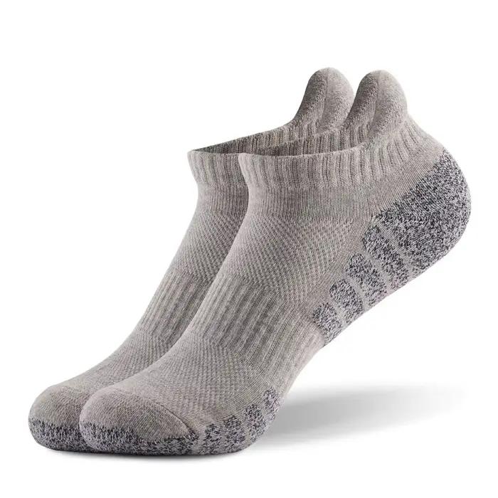 Chaussettes pêche 3 paires semelle épaisse antidérapante respirante sport basse coupe