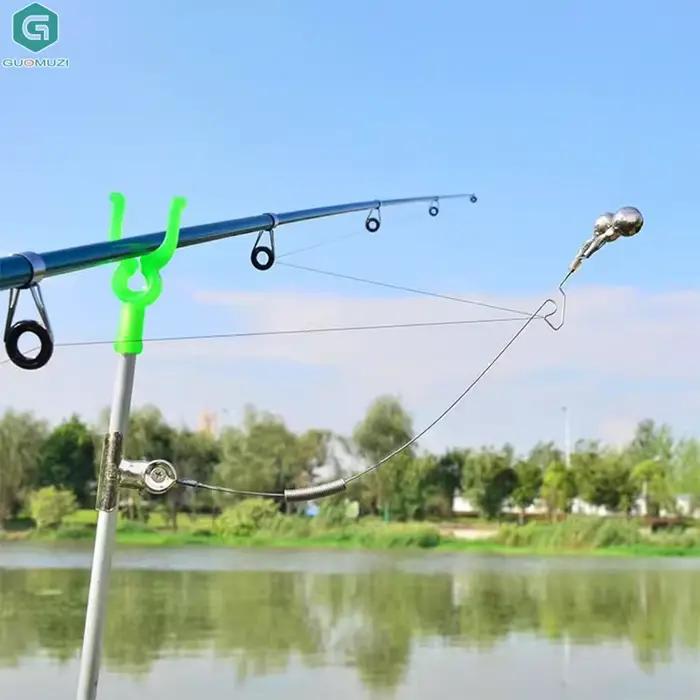 Détecteur de touche pêche carpe inox anti-corrosion avec alarme pour sessions longue durée