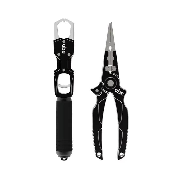 Pince pêche aluminium ABE 26kg - Gripper multi-fonctions coupe-ligne et dégorgeoir
