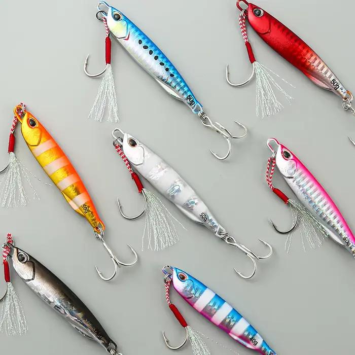 Cuiller japonaise Metal Cast 10-50g - Leurre métallique pour jigging et casting bord de mer