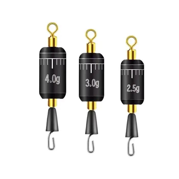 Plombs de pêche goutte d'eau 1.5g-4g - 10 pièces avec échelle pour pêche précise et efficace