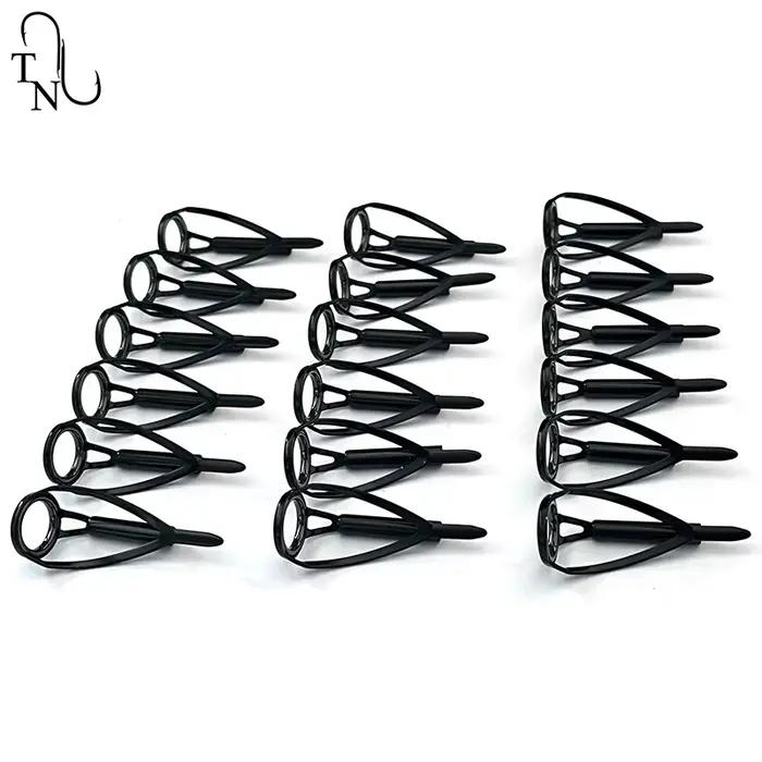 Kit réparation anneaux pêche 5 pièces BCRLST guides saltwater remplacement accessoires TN100