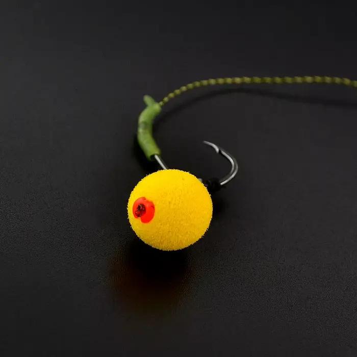 10 perles d'arrêt floss cap pour boilies carp fishing - arrêt de bouillette pêche carpe AH170