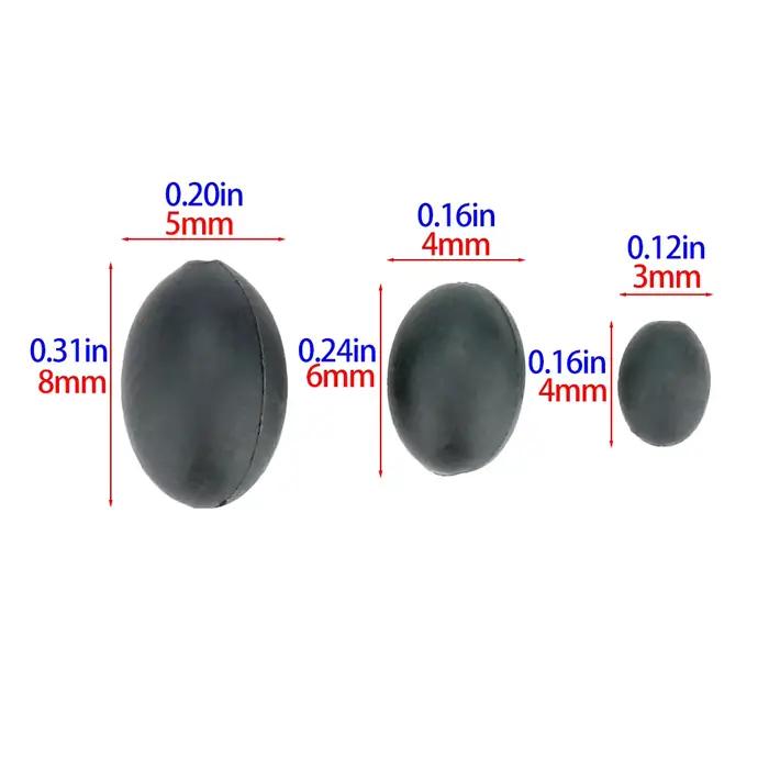 Poids plombs tungstène 4mm 6mm 8mm pour pêche de la carpe - Hameçon et accessoires AG301