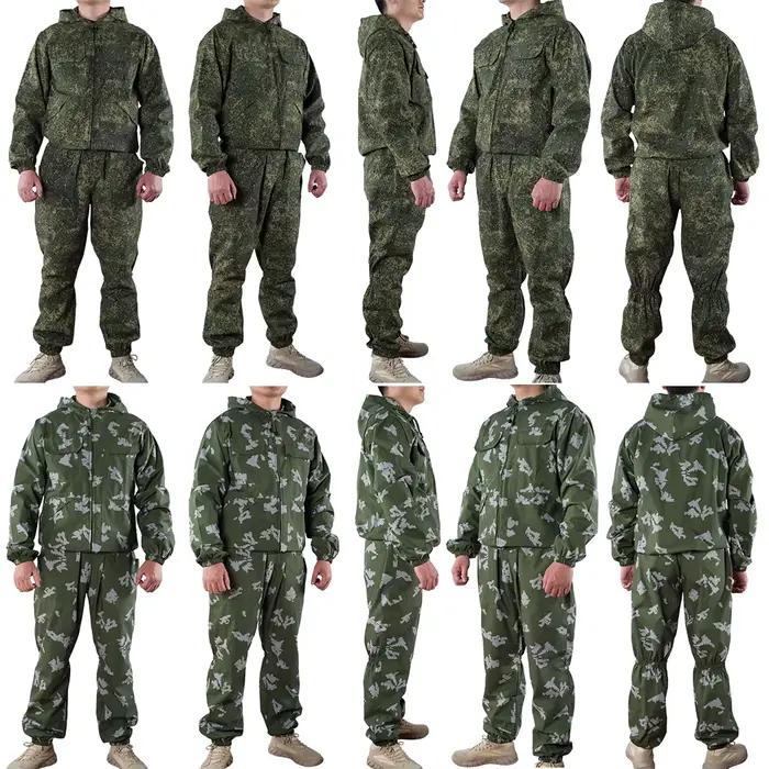 Combinaison camouflage russe été pêche chasse respirante vêtement extérieur confortable tenue tactique