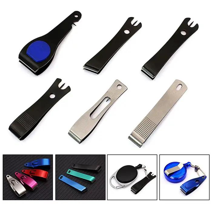 Coupe-ligne portable mini pêche : coupe-fil nylon carbone, pince multifonction pour leurres et hameçons