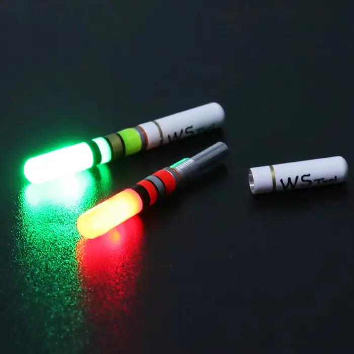 Lampe de pêche LED CR322 rechargeable USB, flotteur lumineux pour nuit, canne fluorescente avec batterie lithium 3V