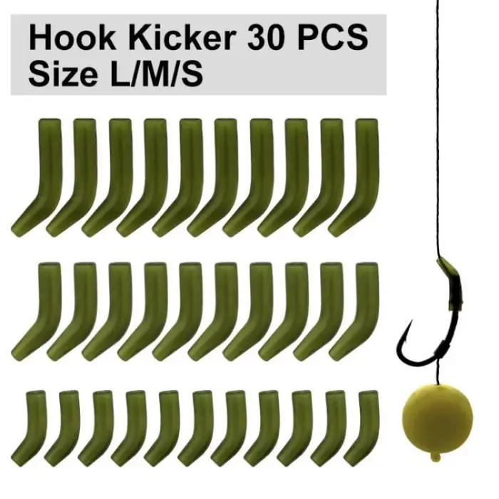 30 manchons aligneurs D-rig pour hameçons de pêche à la carpe toutes couleurs accessoires terminal