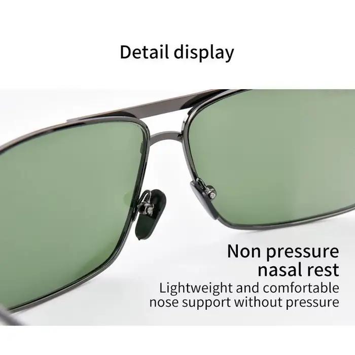 Lunettes pêche monture métal - Verres trempés anti-rayures pour pêche en conditions difficiles