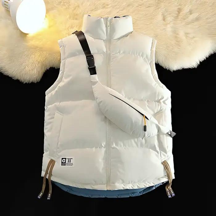 Gilet pêche coupe-vent réversible pour couple - Veste technique homme - Vêtement pêche polyvalent