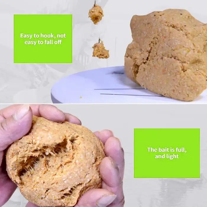Additif liant gluten JiuYuan pour pâte à appâts - Poudre pour pêche en étang carpes et crucians