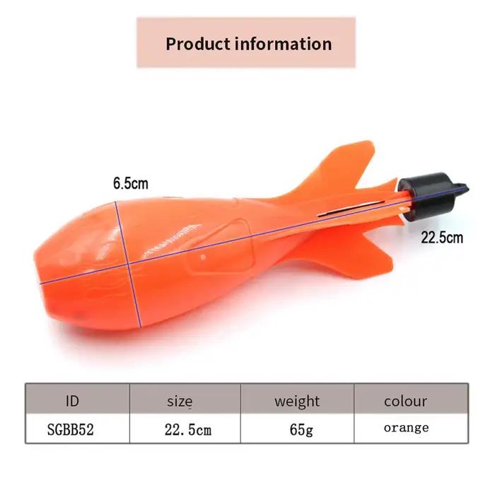 Rocket Feeder Spod pour pêche à la carpe - Lanceur d'appâts et pellets pour amorçage précis