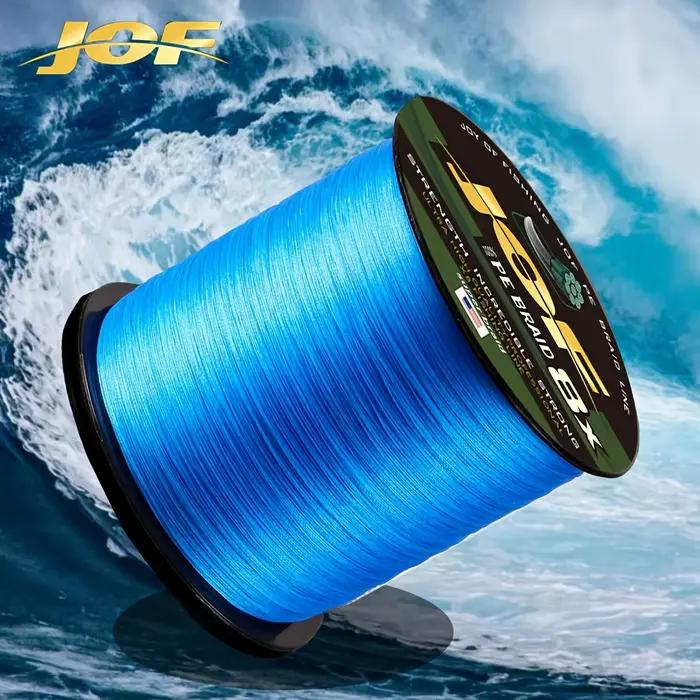 Ligne tressée JOF 8 brins 500M pour pêche à la carpe, accessoire pêche haute performance et durable