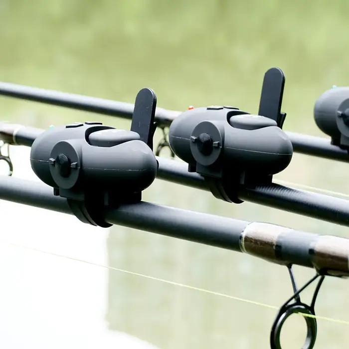 Set d'alarme de touche Hirisi SV1 avec étui portable - Indicateur lumineux haute qualité pour pêche carpe
