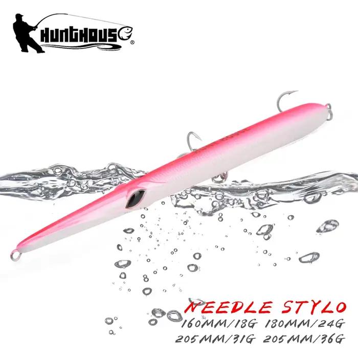Leurre de pêche à la carpe flottant stylo needle 205mm pour la pêche au coup et longue distance