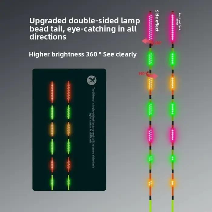Flotteur intelligent LED ultra lumineux - technologie électronique sensible pour pêche précise