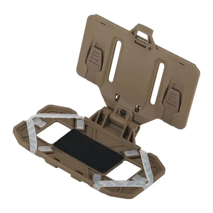 10 panneaux de navigation tactiques MOLLE pliables - Étuis pour cartes et supports téléphone 4.7-6.7 pouces