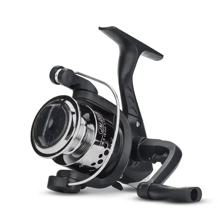 Moulinet spinning 5.2:1 pour pêche au leurre - Roue plastique robuste, idéal trolling et pêche en bateau