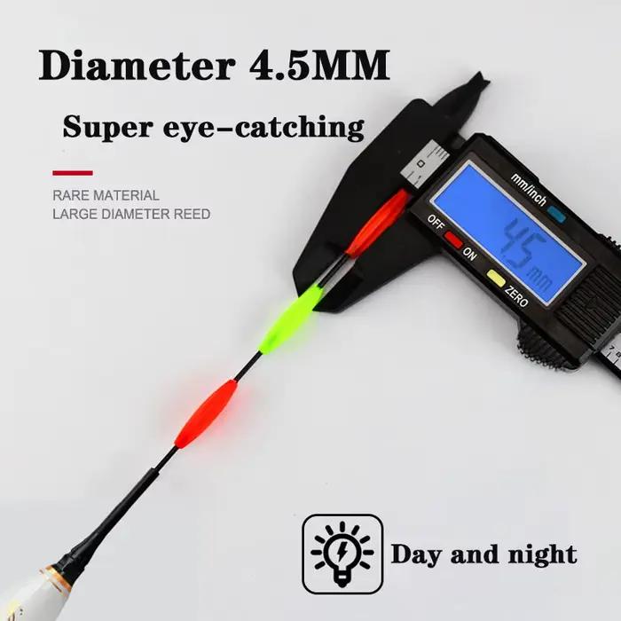 Flotteur de pêche de nuit LED 2 pièces 2025, sensible et lumineux pour la pêche au rocher