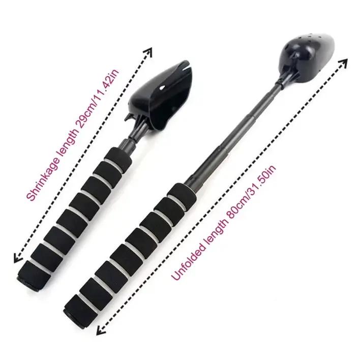 Cuillère lance-appâts rétractable - louche pêche légère manche long antidérapant accessoire amorçage
