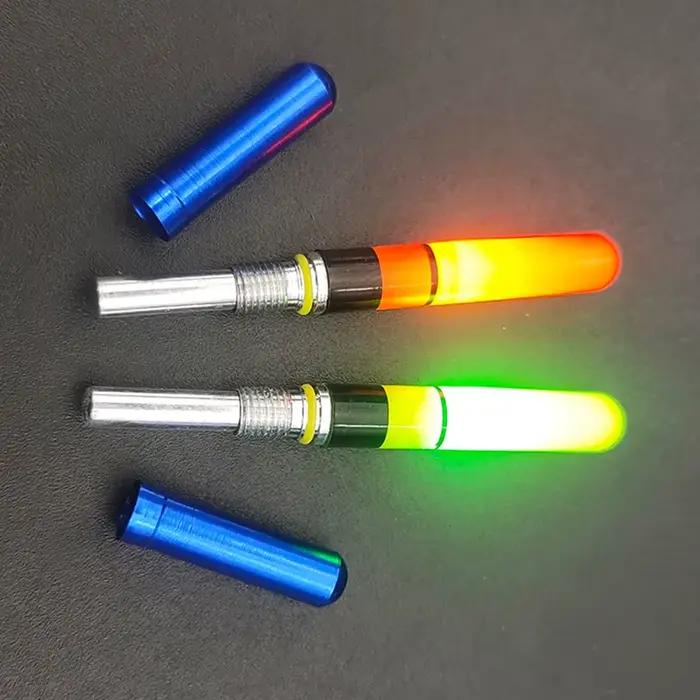 Flotteur lumineux pêche nuit LED électrique alimentation pile pêche nocturne matériel