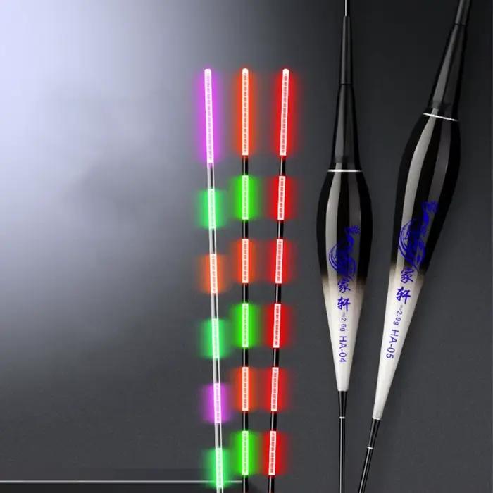 Flotteur LED intelligente pour la pêche de nuit avec capteur de gravité et alerte lumineuse haute sensibilité