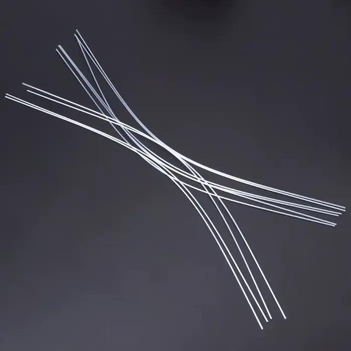 10 flotteurs queue DIY tubes creux diamètre intérieur 0.8/1/1.2mm épais transparents accessoires montage pêche
