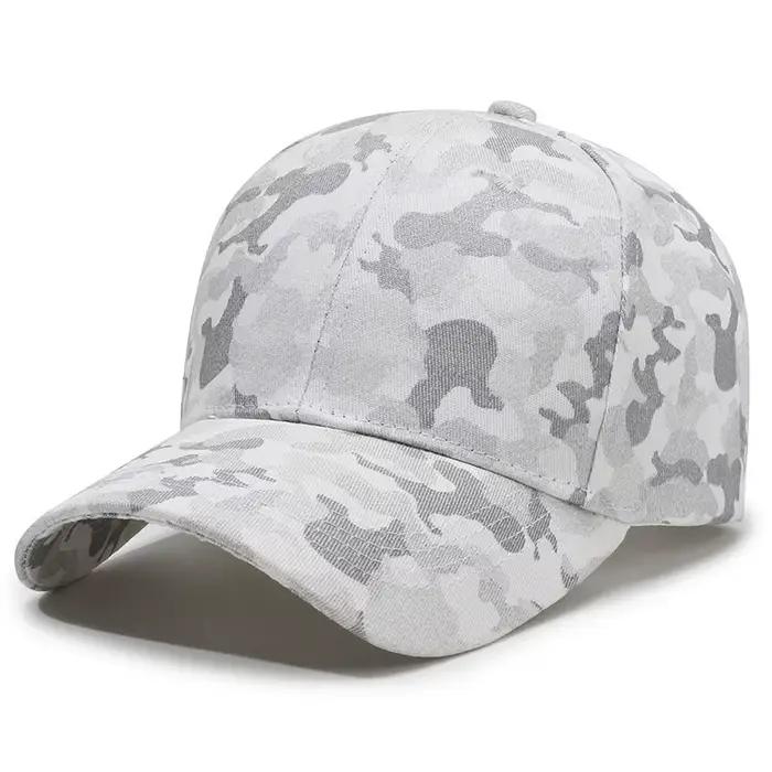 Casquette baseball camouflage unisexe pêche - Protection solaire réglable loisirs sport snapback femme homme