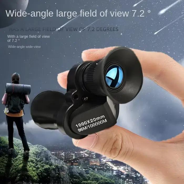 Télescope monoculaire portable HD zoom haute puissance - Observation chasse pêche randonnée montagne