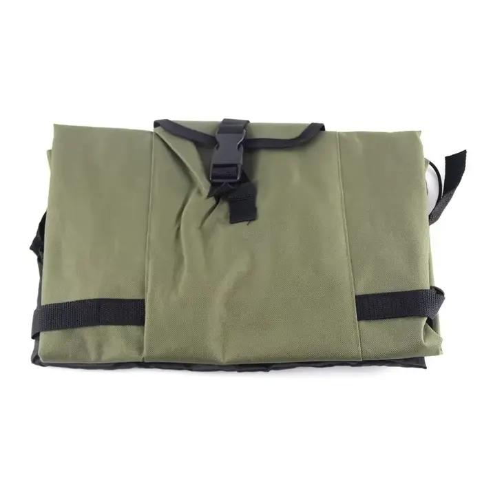 Sac de pêche Oxford cylindre pour canne et moulinet - Étui de transport professionnel pour matériel de pêche