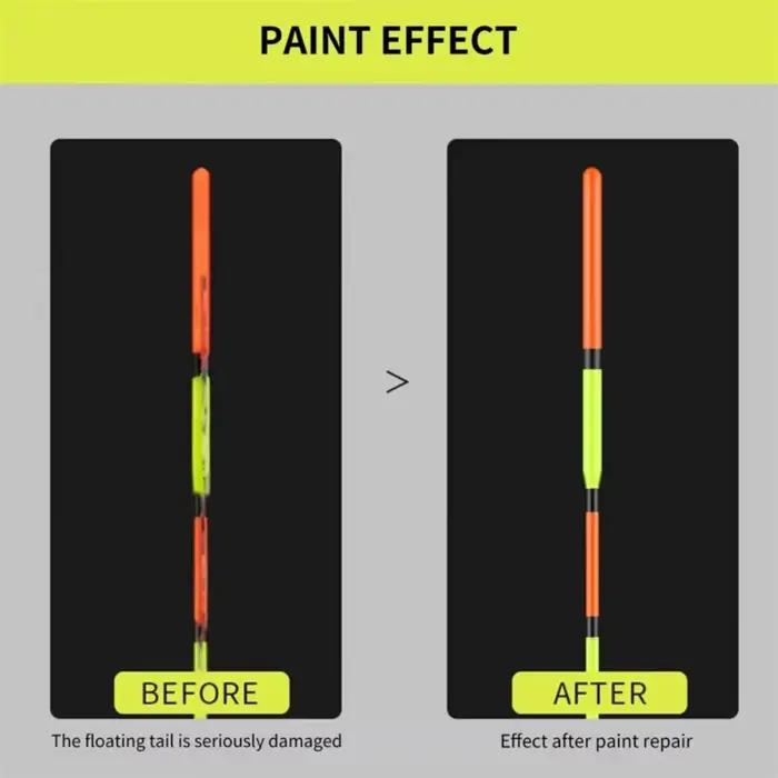 Peinture fluorescente réparation flotteurs de pêche séchage rapide haute visibilité nuit
