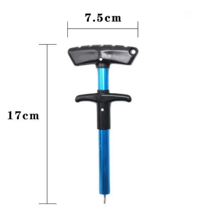 Décrocheur de hameçons en aluminium portable - Outil de sécurité pour retirer les hameçons facilement