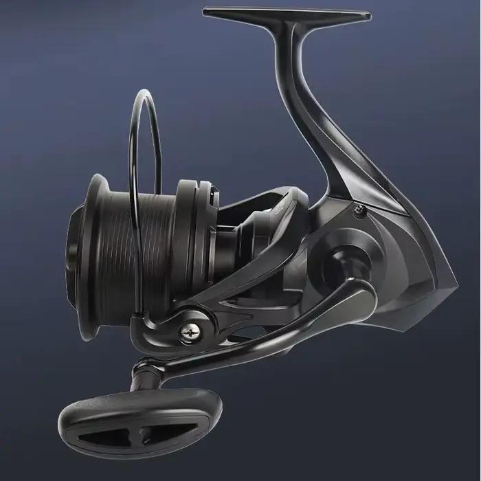 Moulinet de pêche spinning GLS Long Casting 8000-14000 série anti-corrosion alliage aluminium 4.8:1 haute vitesse