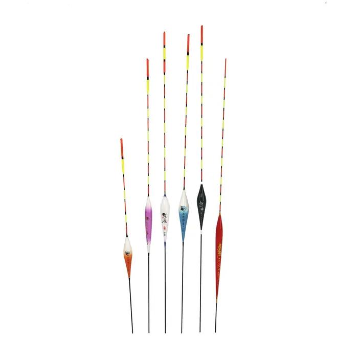 Cylindre acrylique transparent rangement flotteurs pêche - Protection épaisse + 6 accessoires flottants
