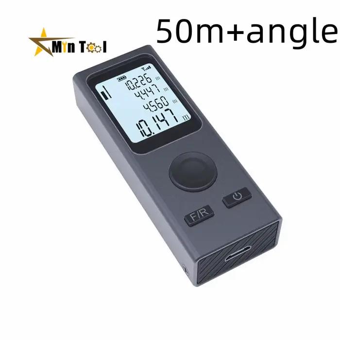 Distanciomètre laser rechargeable USB pour pêche et bricolage multifonction outil de mesure 25m à 60m